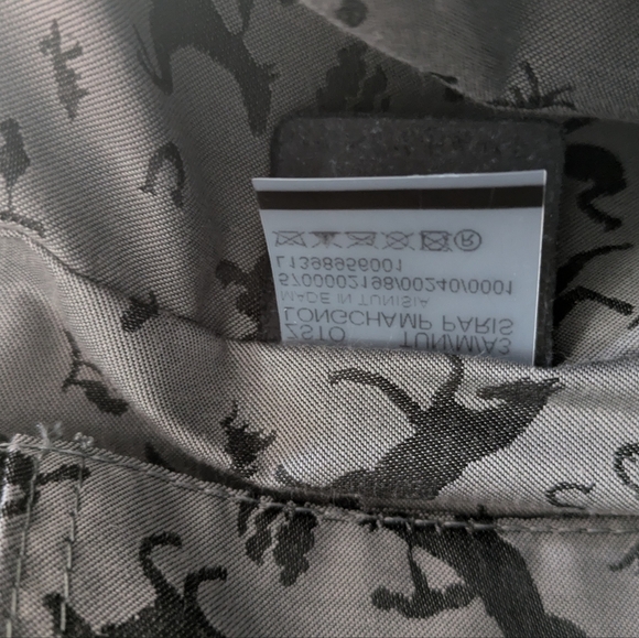 Longchamp Cavalcade Small Leather Backpack in Black - Picture 12 of 15